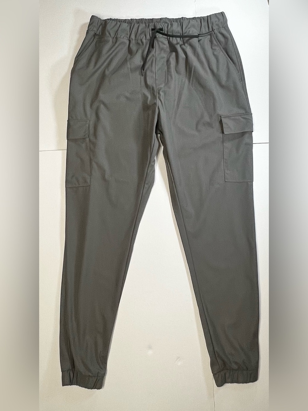 ZYIA Active Women’s XL Gray Cargo Joggers Utility Gorpcore Hiking Track Pants
